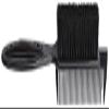 Beard Brush Bristle Double-Sided Hair Comb Cleaning Brushing Styling Tool Black view 4