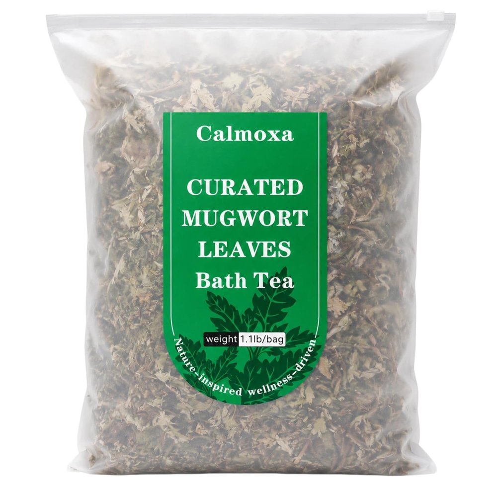 Calmoxa Mugwort Bath Tea - Natural Herbal Foot & Body Soak 1.1 Pound