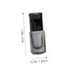 SAFIGLE 6pcs 3ml Glass Roller Bottles Essential Oil Refillable Perfume Sample Vials Leakproof for Travel Aromatherapy Subpackaging Random Color view 2