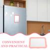 Cabilock Magnetic Storage Cabinet Mirror Small Makeup Mirror 5.3 X 6.9 Inch Rectangular Portable for Personal Locker Bathroom Office Cabinet Accessories Pink view 3