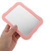 Cabilock Magnetic Storage Cabinet Mirror Small Makeup Mirror 5.3 X 6.9 Inch Rectangular Portable for Personal Locker Bathroom Office Cabinet Accessories Pink view 4