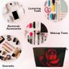 HDAODNM Rose Makeup Bag Flower Cosmetic Bag for Women Cute Toiletry Bag Cute Gym Bag view 3