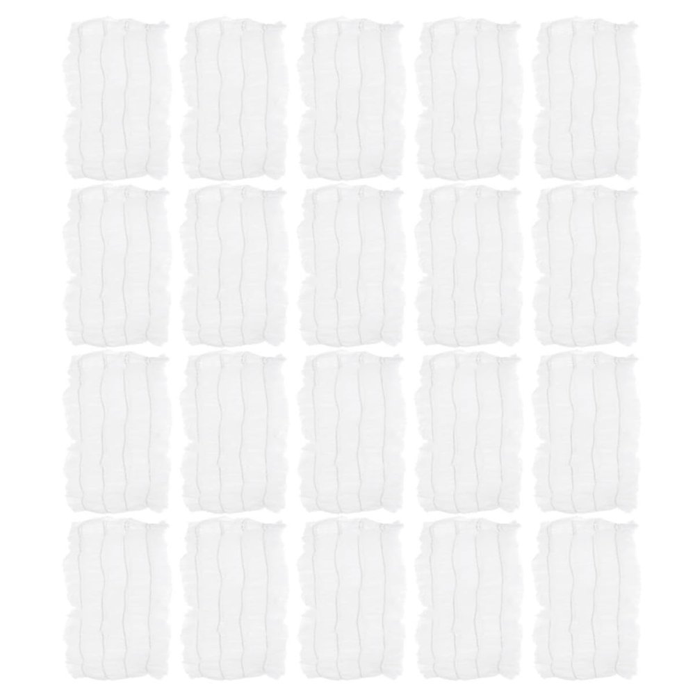 STOBAZA 60pcs Disposable Non-woven Headbands Stretchy Makeup Hair Bands for Women Spa Facial Skin Care Bathing Hair Accessories
