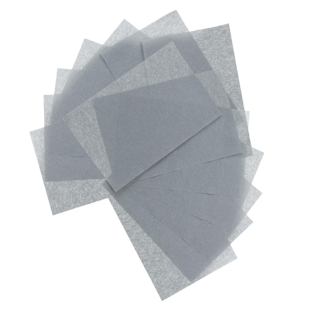 Hohopeti Mens Face Oil Blotting Sheets 3d Flocking Blotting Paper Portable Oil-absorbing Face Cleansing Sheets for Oily Skin, Blue-gray Color,