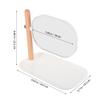 VICASKY Oval Swivel Vanity Mirror with Storage Tray Compact Oval Desktop Makeup Mirror for Bedroom and Office for Daily and Professional Use view 2