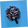DOITOOL 5pcs Charcoal Gradient Black Bath Loofahs 60g Soft Exfoliating Shower Poufs for Travel and Household Bathing view 4