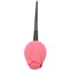 CLISPEED Rose Foundation Brush with Lid, Soft Bristles Seamless Face Makeup Brush for Women, Portable Beauty Tool for Liquid and Powder Foundation Application view 1