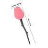 CLISPEED Rose Foundation Brush with Lid, Soft Bristles Seamless Face Makeup Brush for Women, Portable Beauty Tool for Liquid and Powder Foundation Application view 2