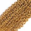 Xddnamei 1 Bundle Human Hair 28 Inch Jerry Curly Wave Human Hair Single Bundle 100g/Pc Honey Blonde 27 Unprocessed Brazilian Virgin Quick Weave Hair Bundle for Black Women view 2