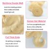 24 Inch 613 Bundles Blonde Bundles Human Hair 613 Body Wave Bundles 100% Unprocessed 14A Grade Brazilian Virgin Hair Bundles 1 Bundle Human Hair 613 Blonde Bundle view 3