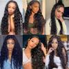 Xddnamei 300g Human Hair Bundles 16 18 20 Inch Water Wave Bundles Human Hair Unprocessed Brazilian Virgin Natural Color Sewn In Quick Weave for Black Women view 3