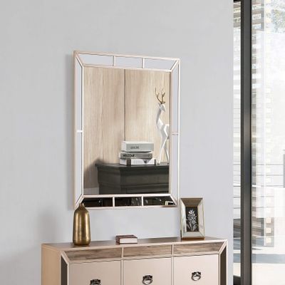 Elegant Pearl Wall Mirror for Spaces