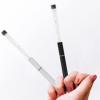 GALPADA 2pcs Eyelash Brush Applicator Set with Spiral Fiber Lash Wands, White and Dark Lash Applicators for Eyelash Extension Makeup and Professional Beauty Use view 4