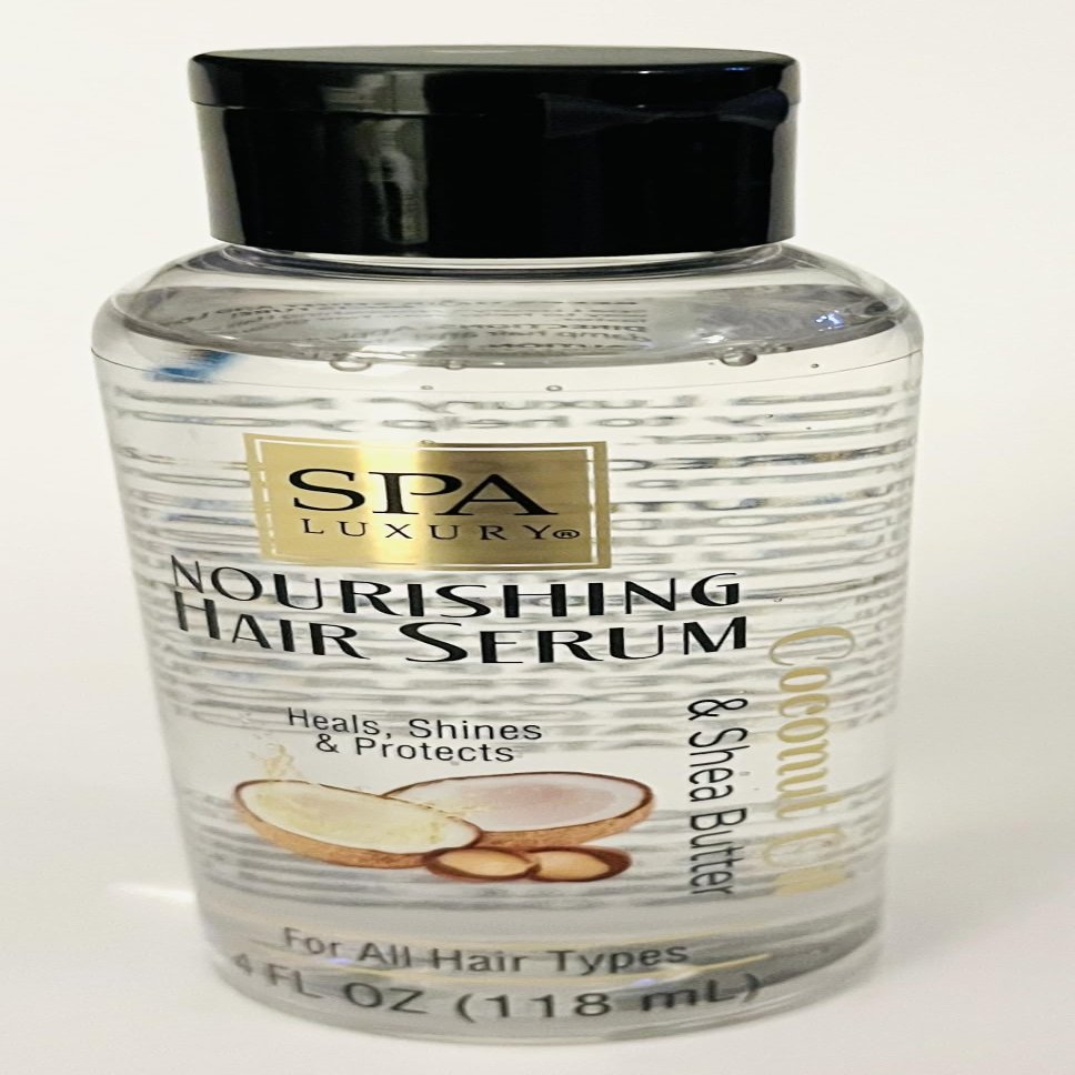 Spa Luxury nourishing hair serum coconut oil