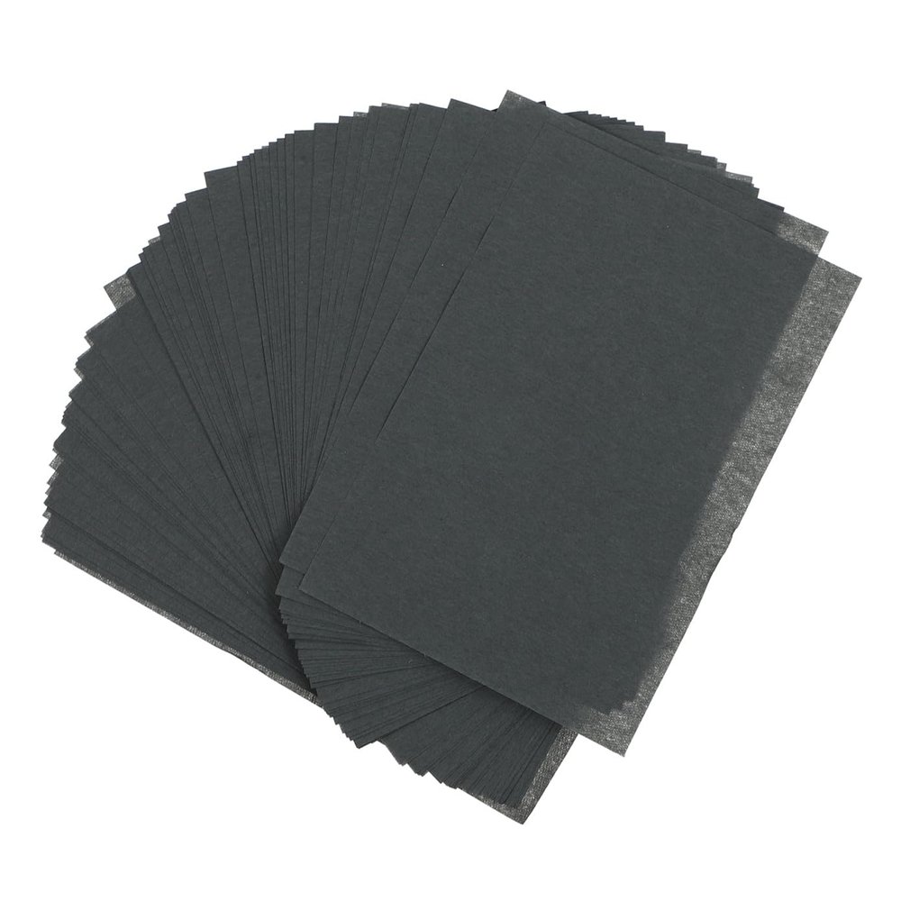 CLISPEED Oil Blotting Paper 2 Sets 200 Sheets Charcoal Facial Oil Absorbing Tissues for Oily Skin Face Cleaning