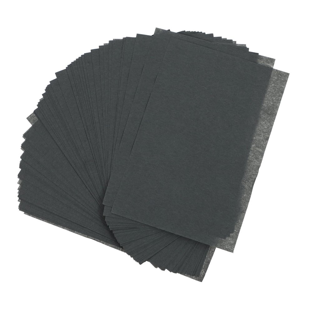 Ciieeo 2 Sets 200 Sheets Charcoal Oil Absorbing Sheets Blotting Paper for Oily Skin Face Cleaning Oil Control Facial Tissue Portable Absorbing Tool for Makeup Touch-up