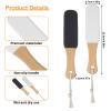 2PCS Foot Pumice Stone for Feet with Handle, Feet Scrubber Dead Skin, Foot Callus Remover, Foot File for Dry Rough and Cracked Heels view 2