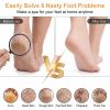 2PCS Foot Pumice Stone for Feet with Handle, Feet Scrubber Dead Skin, Foot Callus Remover, Foot File for Dry Rough and Cracked Heels view 4