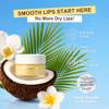 Coconut Sugar Lip Scrub Gentle Exfoliating Polish with Coconut Oil, Shea Butter & Vitamin E Buffs Away Tough Flakes for Ultra-Smooth, Soft Lips Vegan, Cruelty-Free view 2