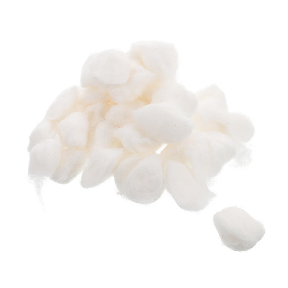 WRITWAA Pure White Cotton Balls for Makeup Removal and Gel Polish, Absorbent Disposable 500g Soft Cotton for Nails and Facial Cleansing, Suitable for Home and Salon Use