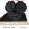 1B Black Straight Human Hair Bundles 18 20 22 Inch Brazilian view 4