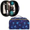OSYWENRY Jellyfish Flowing Ribbons Large Capacity Makeup Bag for Women Girls, Travel Cosmetic Organizer with Divider & Handle, Portable Toiletry Bag view 1