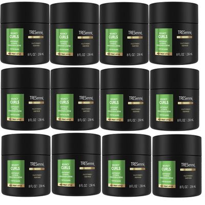 TRESemm Multi-Tasking Hair Mask and Bouncy Curls Mousse with 24H Control & Definition Bundle Pack (Pack of 12)
