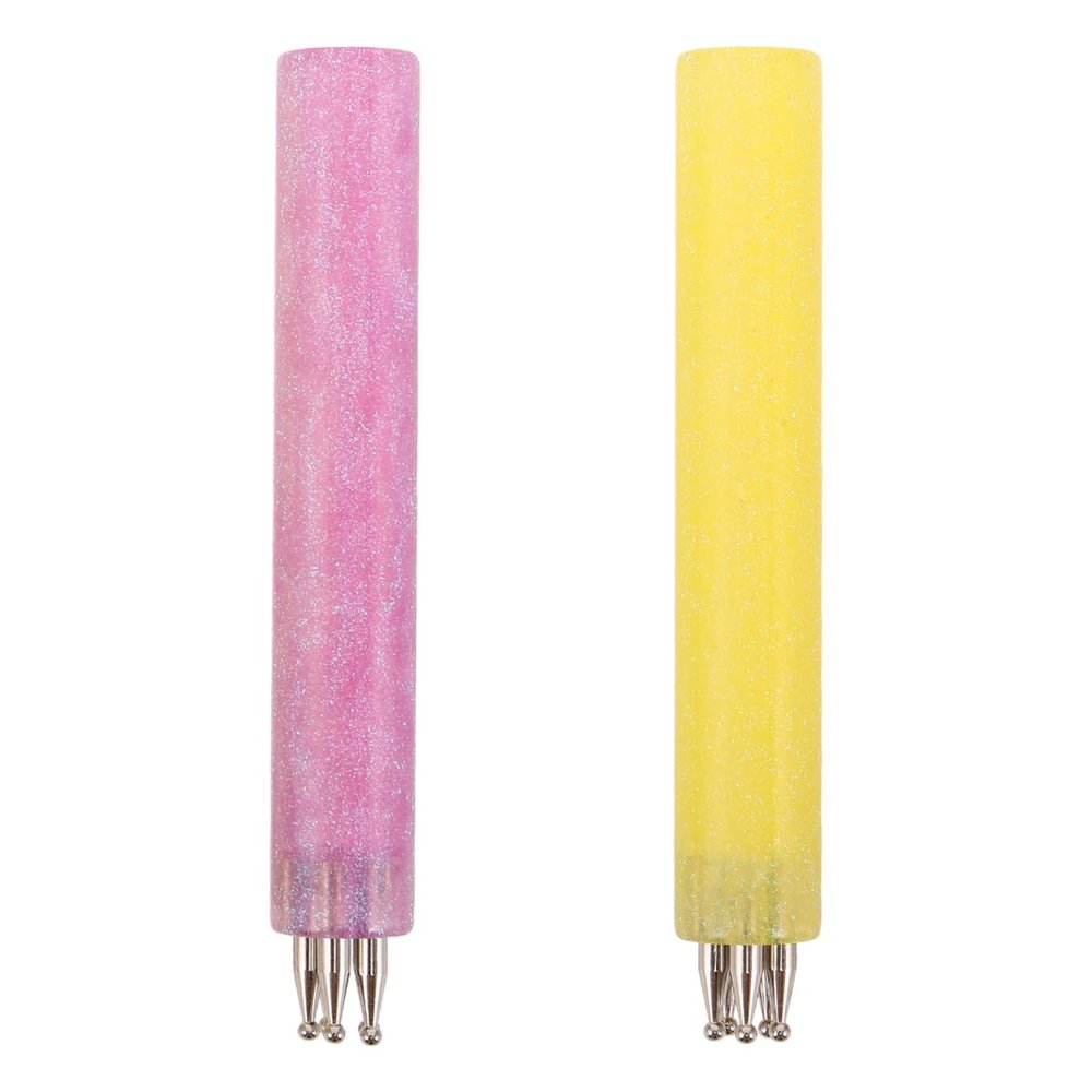 IWOWHERO Nail Art Painting Tool Flower Petal Shape Fine Tip