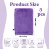 5Pcs Make up Eraser Cloth, 6"X8" Microfiber Face Cloths Colorful Reusable Makeup Remover Cloths Pads Towels Highly Absorbent Face Towels Smal Body Cloth Travel Fast Drying Bath Mitts Washcloth view 2