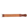 MERRYHAPY Leather Razor Strop Double-sided Sharpening Strap Brown for Home Use Shaver Sharpening Tool Barber Hair Cutting Accessories view 1
