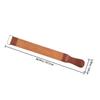 MERRYHAPY Leather Razor Strop Double-sided Sharpening Strap Brown for Home Use Shaver Sharpening Tool Barber Hair Cutting Accessories view 2