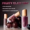 Laka Fruity Glam Tint | Glowing Korean Lip Tint with Hydrating Lightweight Texture | Buildable Color, Non-Sticky High Shine Gloss | K-Beauty Korean Makeup | #168 Marbel, 0.15oz view 4
