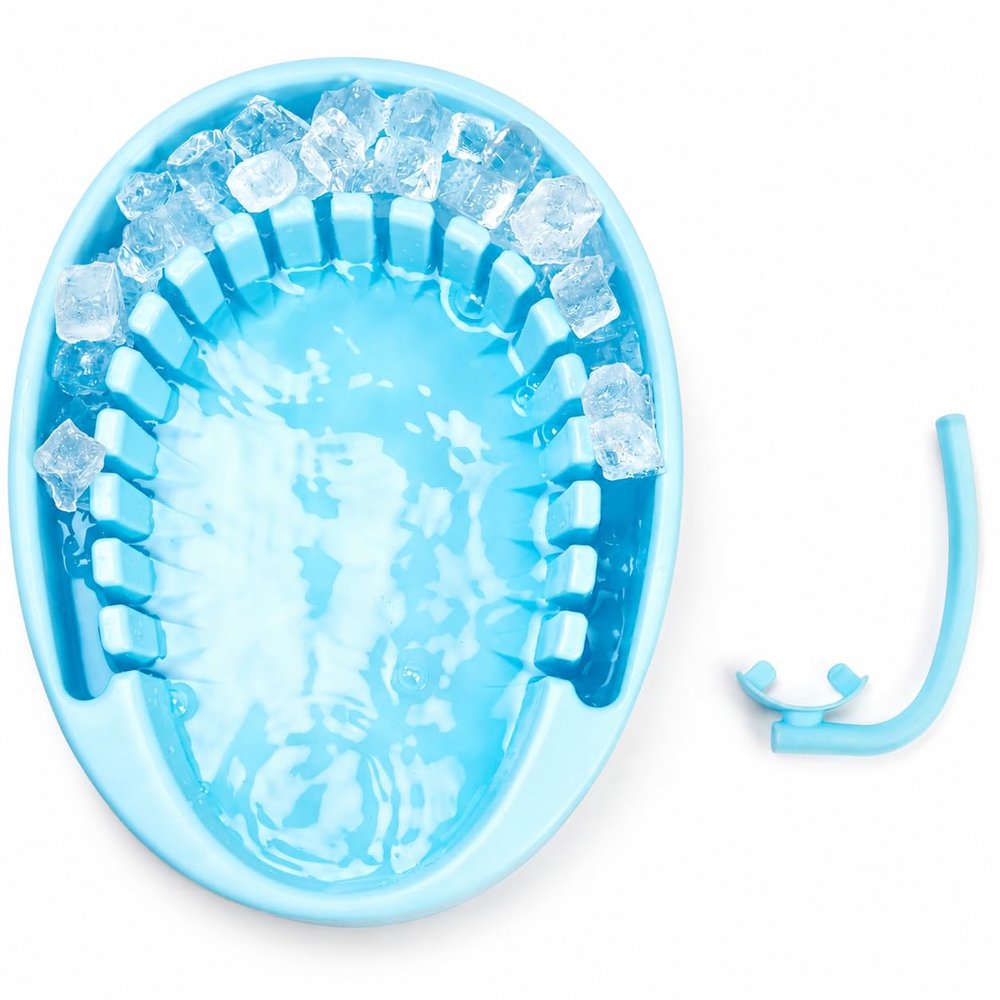 Face Plunge Bowl, Face Ice Bath Bowl for Vagus Nerve Routine