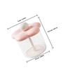 Vaguelly 2pcs Travel Foaming Shampoo Pump Bottles Portable Plastic Hand Soap Foamer Dispenser for Bathroom and Travel Use Pink view 2