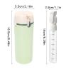 TARSHYRY 4 in 1 Travel Dispenser Bottle, 4pcs 30ml Leakproof Shampoo Conditioner Bottles with Built in Silicone Sealing, for Toiletries Travel Kit TSA Approved (Green) view 4