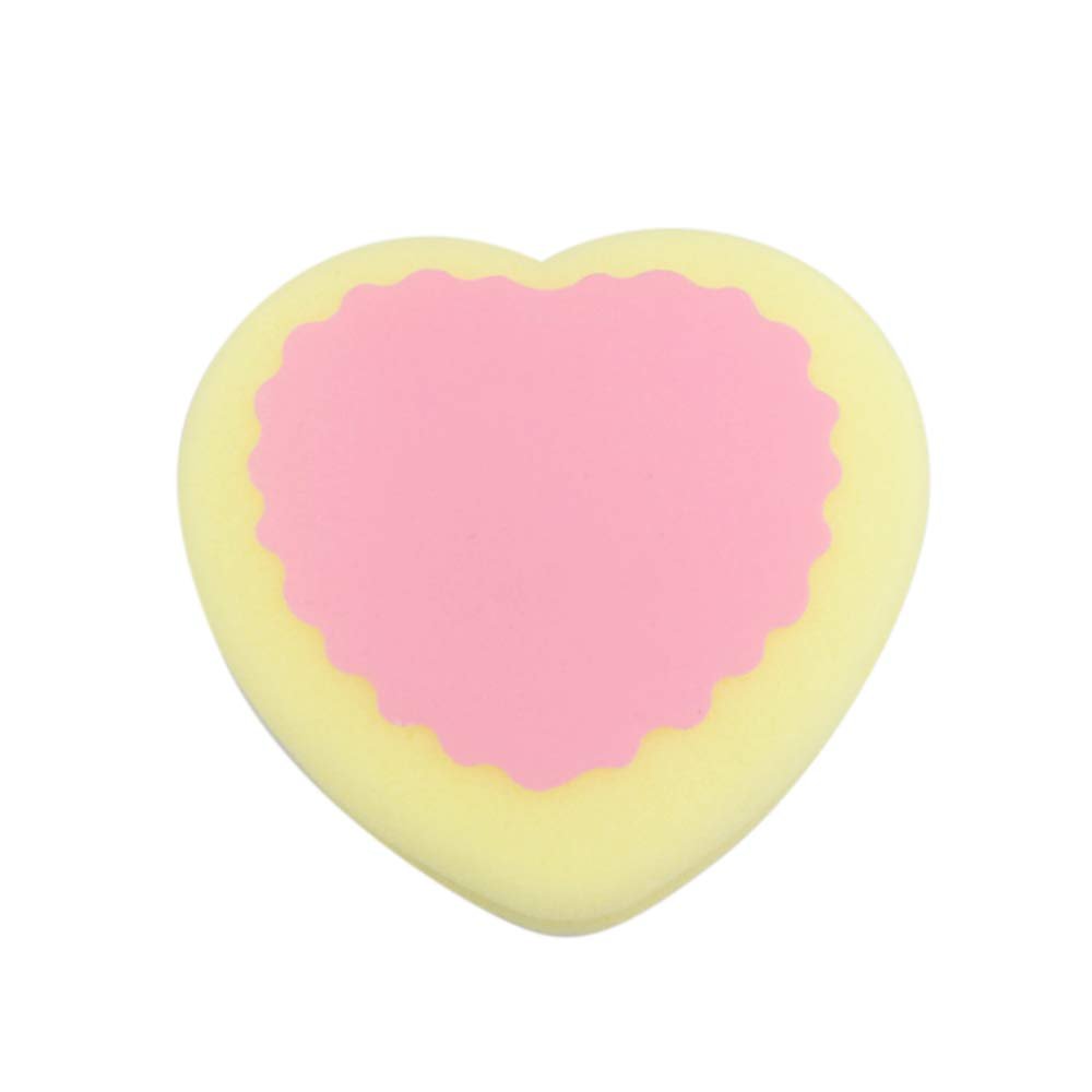 Xixian Painless Hair Removal Sponge Drop Shape Effective Remove Tool (heart)
