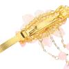 Healvian Vintage Chinese-style Hair Clip with Tassel Spring-loaded Half-up Hair Barrette for Women Traditional Hanfu Bridal Headpiece for Weddings and Parties view 3
