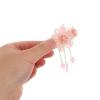 Healvian Vintage Chinese-style Hair Clip with Tassel Spring-loaded Half-up Hair Barrette for Women Traditional Hanfu Bridal Headpiece for Weddings and Parties view 4