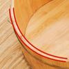 Foot Relaxing Barrel Bowl for Feet Stress Relief, Handmade Wooden Footbath Tubs view 3
