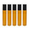 MUSISALY 20pcs 10ml Glass Perfume Roller Bottles Empty Essential Oil Containers with Stainless Steel Roller Ball for Travel and Refill view 1