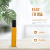 MUSISALY 20pcs 10ml Glass Perfume Roller Bottles Empty Essential Oil Containers with Stainless Steel Roller Ball for Travel and Refill view 4