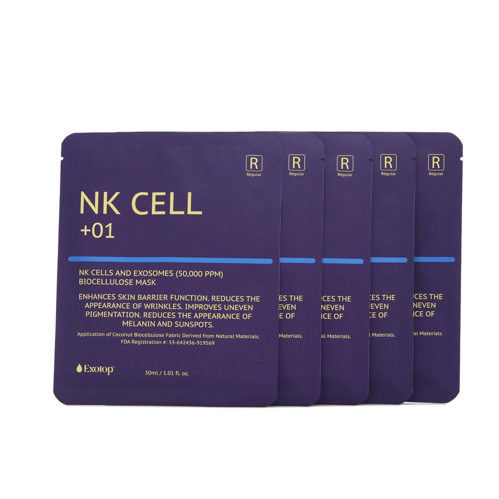 AU79 Exosome NK Cell Face Mask (5, Regular)