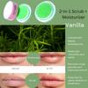 JLipShine 2 in 1 Lip Moisturizer and Lip Scrub, Exfoliating and Hydrating Formula,Smooth. Nourish. Shine. 5g x 2, 0.176 oz (Vanilla,flavor) view 3