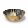 Globalwoods Genuine Buffalo Horn Polished Shaving Soap Bowl 5 Inch Diameter Handcrafted view 1