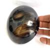 Globalwoods Genuine Buffalo Horn Polished Shaving Soap Bowl 5 Inch Diameter Handcrafted view 4