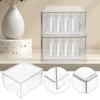 AUTSUPPL Stackable Makeup Storage Drawer Box, Multi-purpose Desktop Cosmetic Organizer with Large Drawers for Bedroom and Bathroom Storage view 4