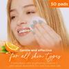 KIAEVA Vitamin C Brightening Cleansing Pads - Exfoliating Pads for Face with Vitamin C - Chemical Peel for Face at Home - Peel for Brightening Glow Boosting Skin Tone Even - 50 Count view 4