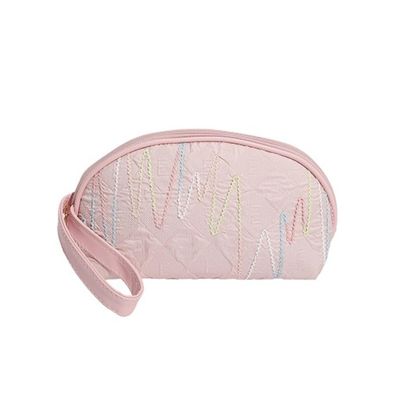 kinganrun Striped Makeup Bag Travel Toiletry Organizer Cosmetic Pouch Women Large Capacity Portable(003)