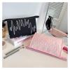 kinganrun Striped Makeup Bag Travel Toiletry Organizer Cosmetic Pouch Women Large Capacity Portable(003) view 3