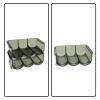 DECHOUS Lipstick Organizer 3pcs Set Desktop Makeup Holder with Multiple Compartments Cosmetic Storage Rack for Vanity and Home Use view 3